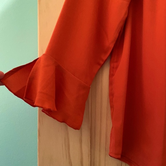 NWOT Lauren Conrad 3/4 Sleeve Button Blouse - Picture 4 of 4